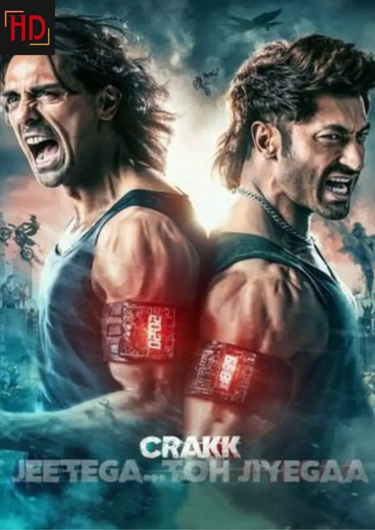 crakk movie 2024 poster.