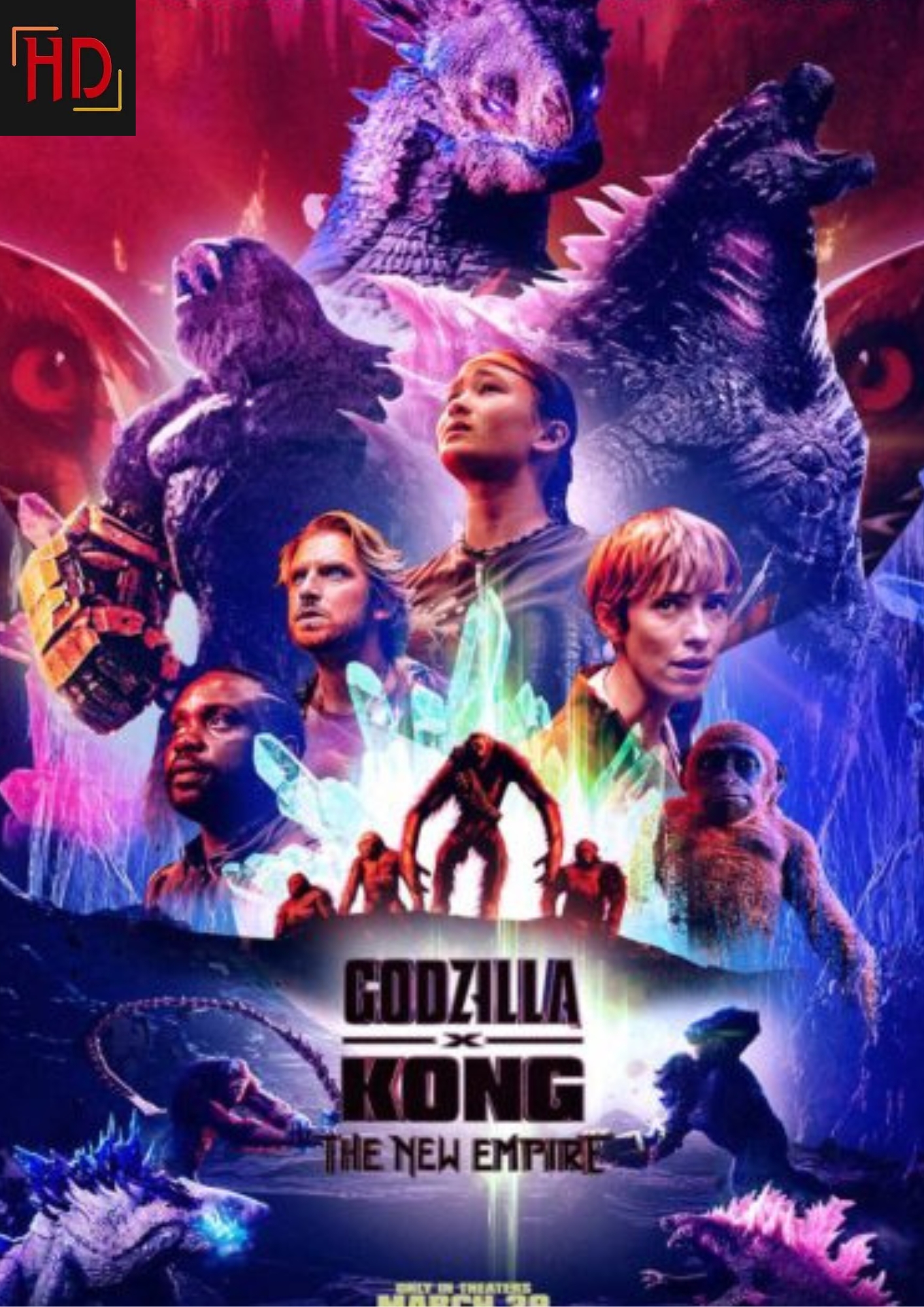 godzilla x kong movie poster