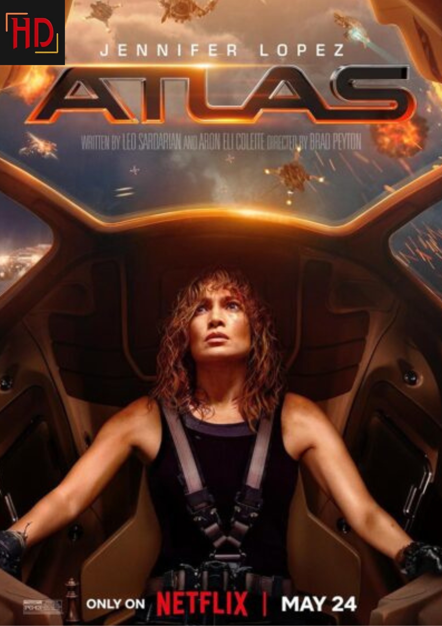 atlas movie poster