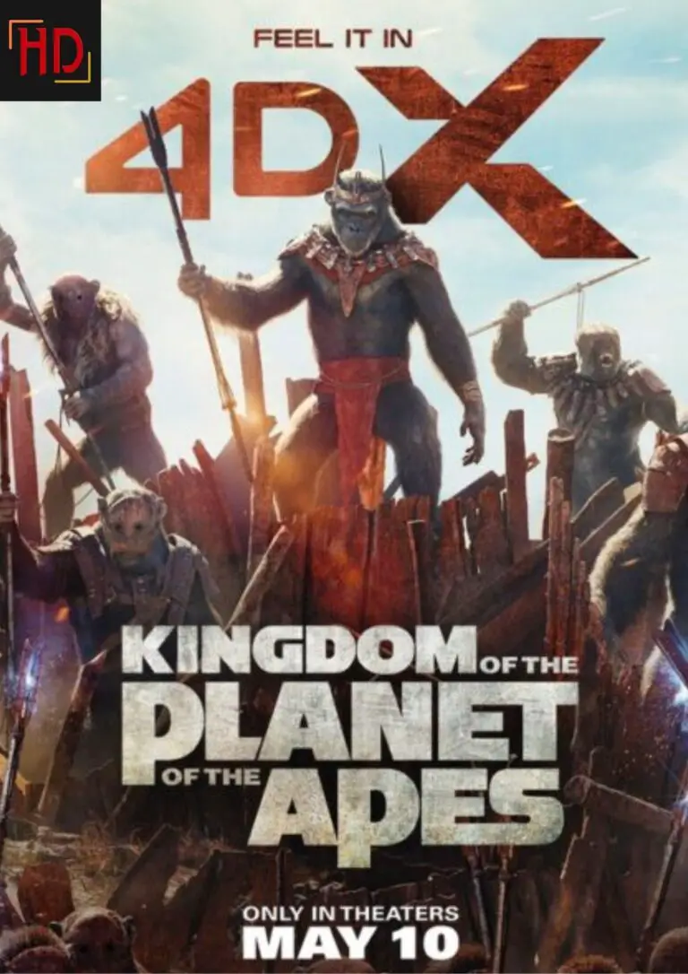 kingdom of the planet of the apes movie poster