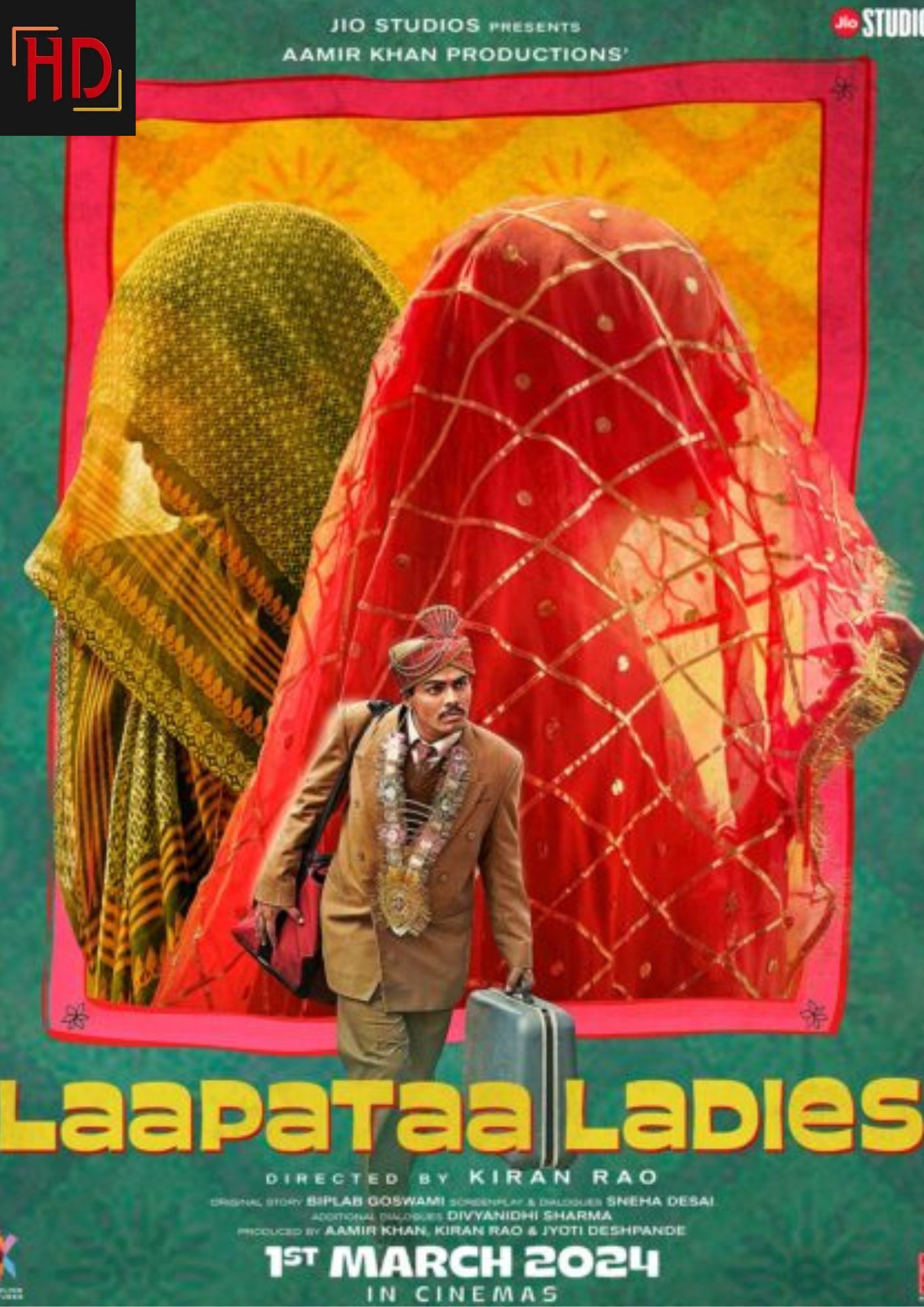 laapataa ladies movie poster