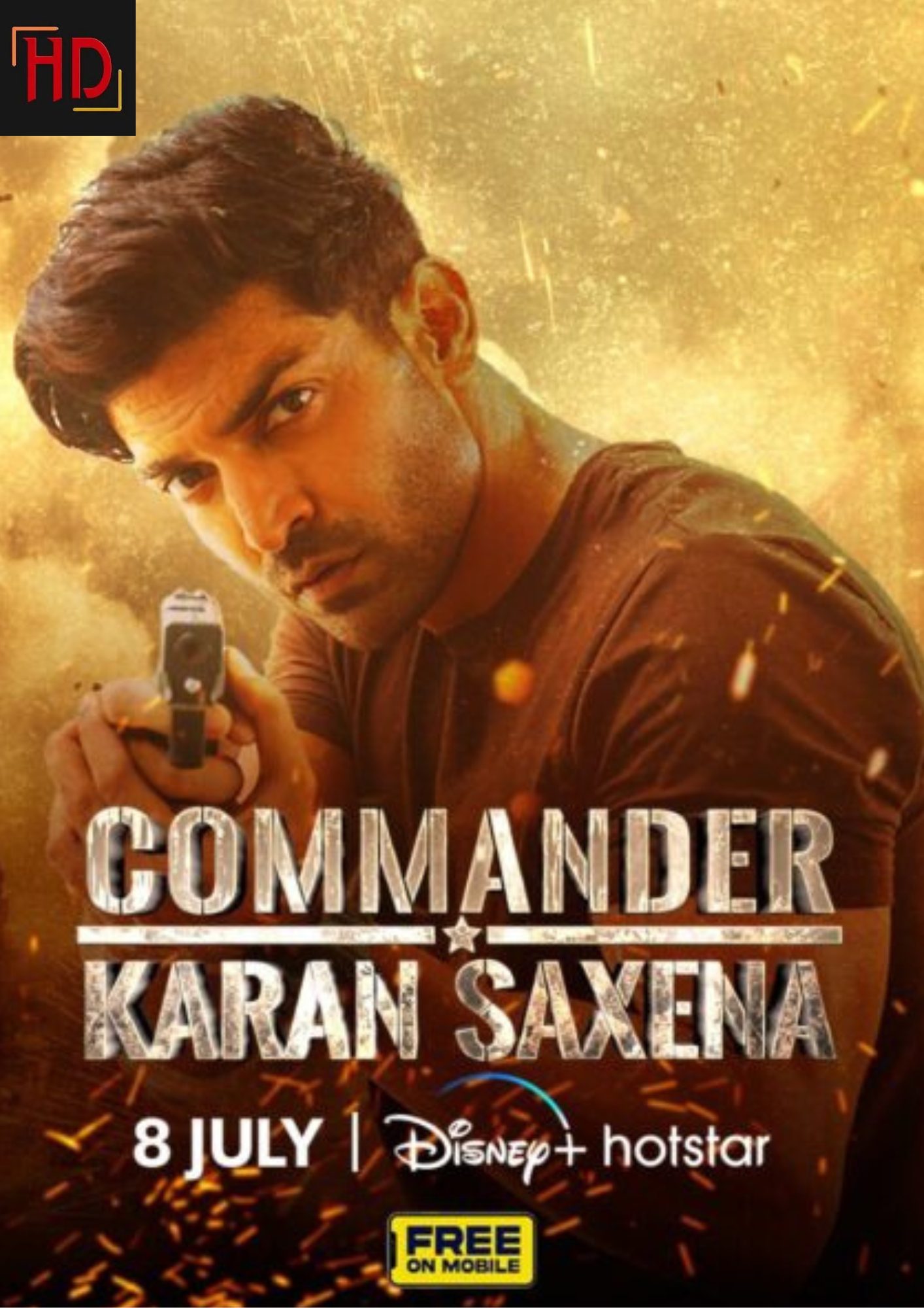 Commander Karan Saxena poster