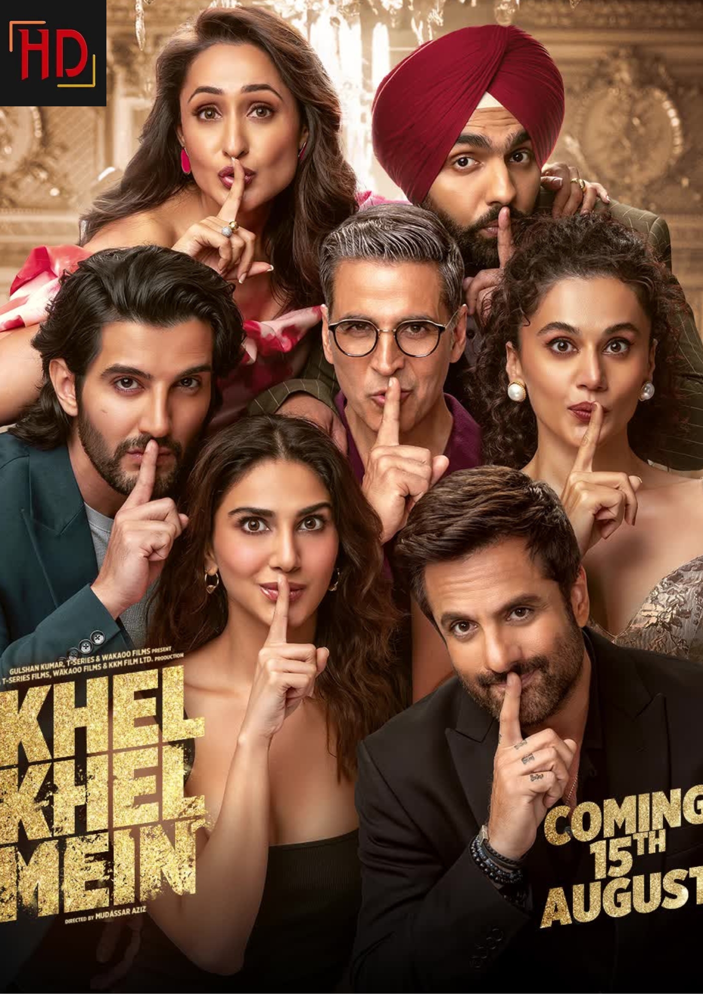 khel khel mein 2024 movie poster