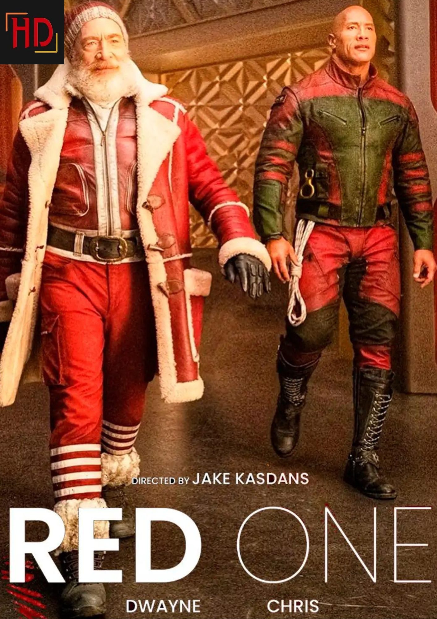 red one movie 2024 poster