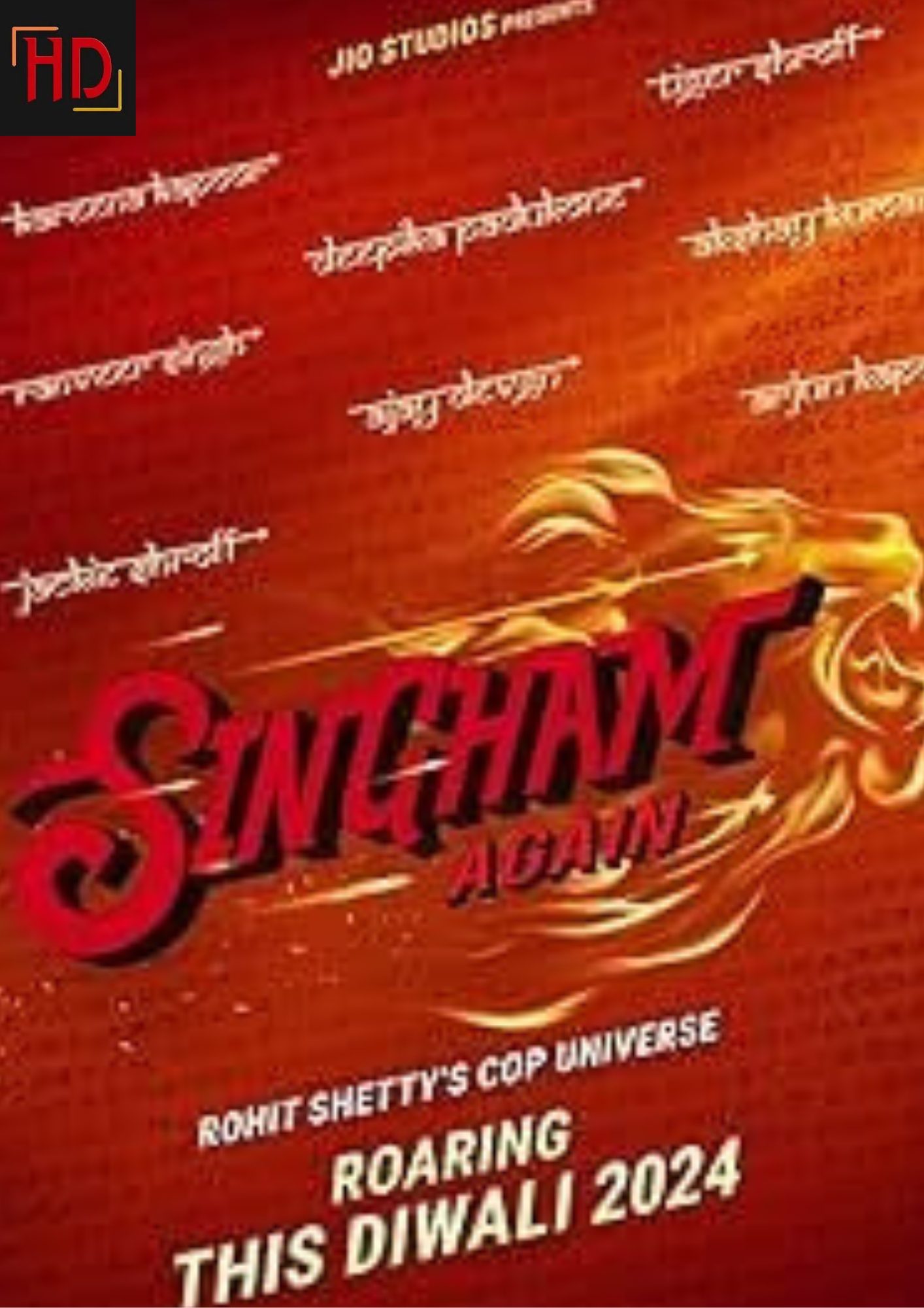 singham again movie poster