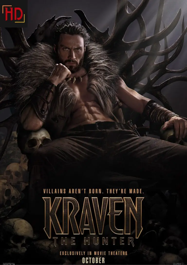 kraven the hunter movie poster