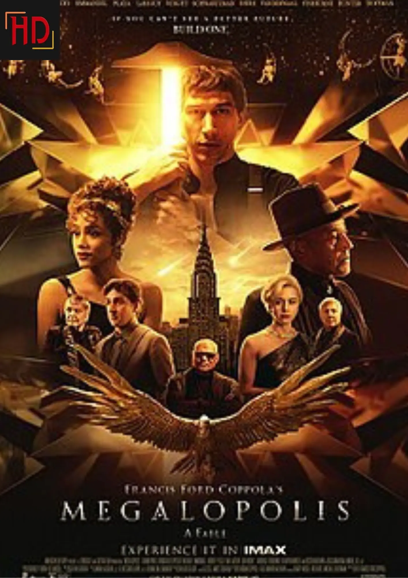 Megalopolis movie poster hdhub